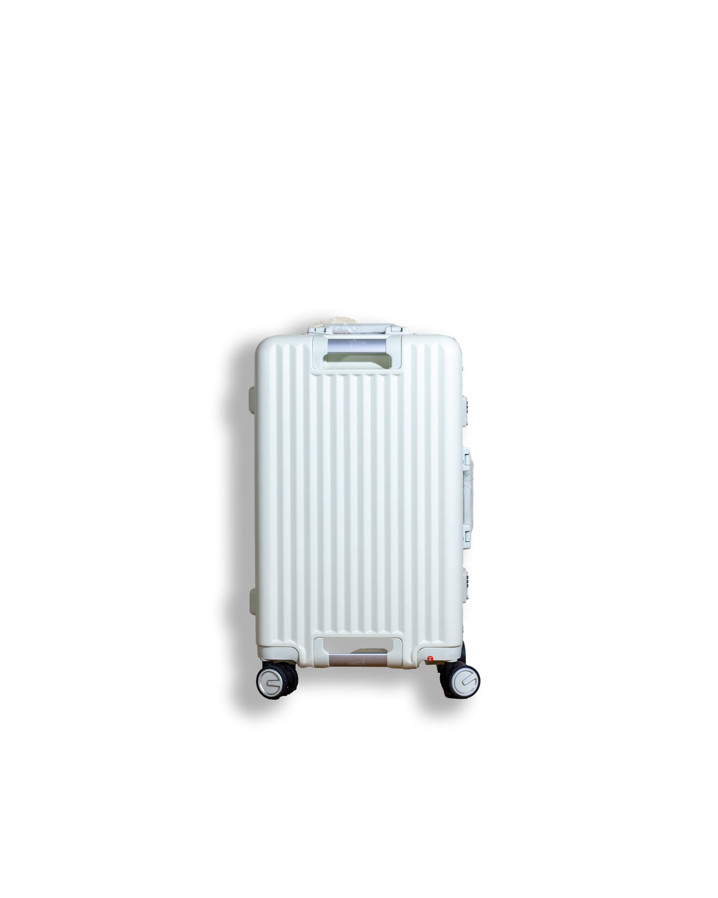 Popshine Stylish White Trolley Bag by OTW | Waterproof | Telescopic Handle