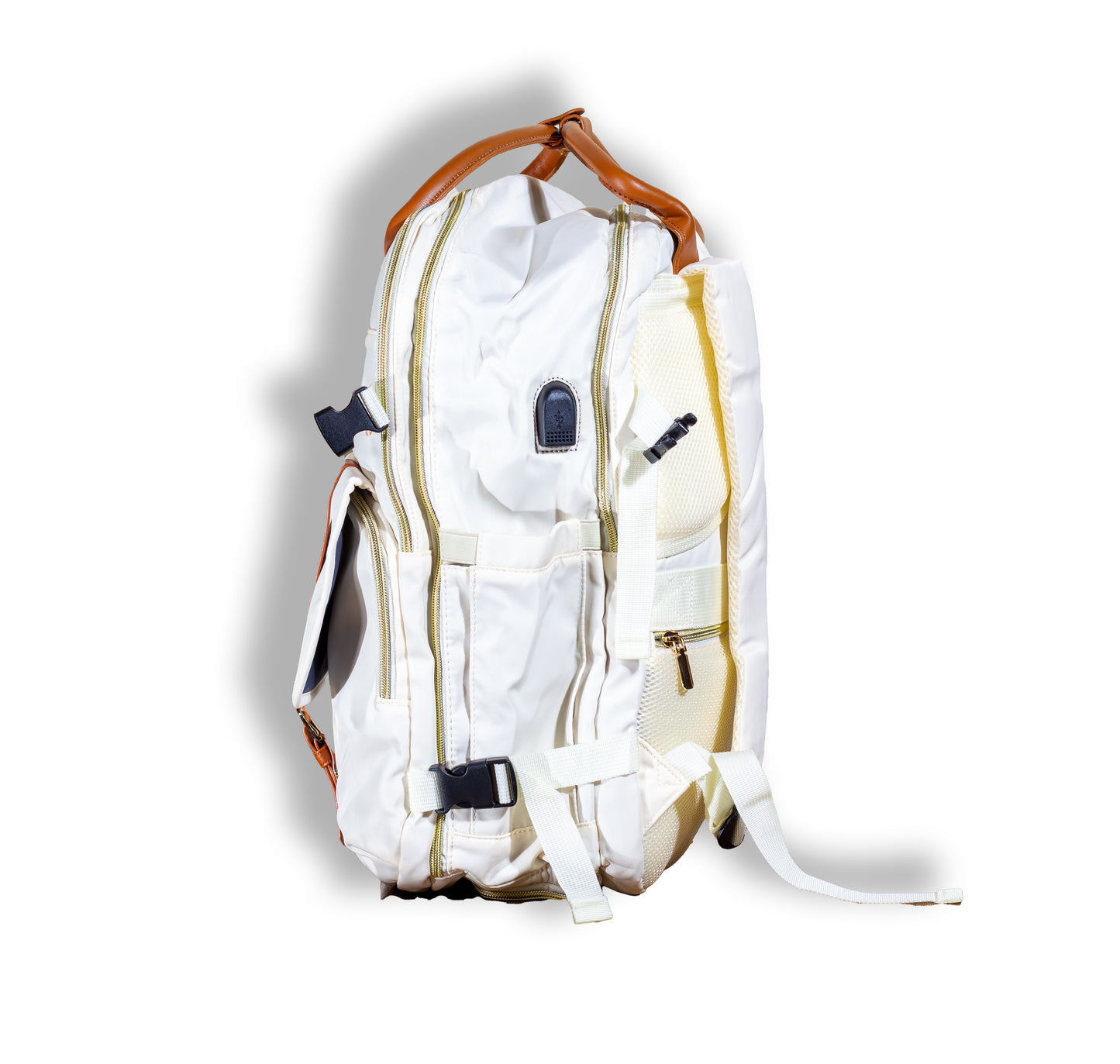 OTW Travel Backpack 35L Large Front Flip (Cream Brown)