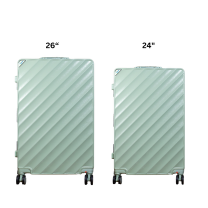 Popshine Sage Green | Set of 2 | Trolley Bag by OTW