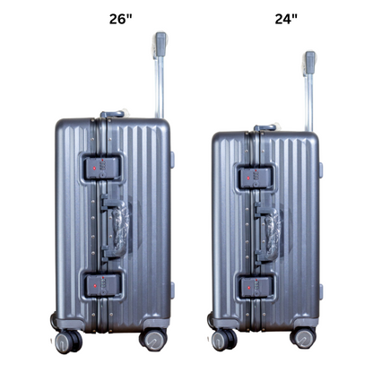 Popshine Dark Grey| Set of 2 | Trolley Bag by OTW