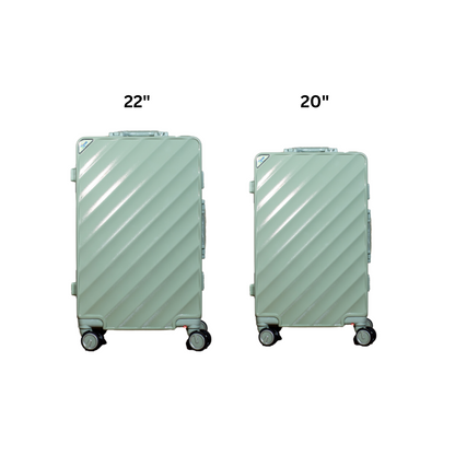 Popshine Sage Green | Set of 2 | Trolley Bag by OTW